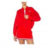 NEW 2 Pack of Spalding Women's Fleece Bomber Jackets - Blue and Red - Size X-Small (XS)