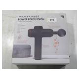 Power Percussion Deep Tissue Massager with 6 Attachments - Sharper Image Gun