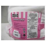 NEW Kids’ Plush Hooded Throw with Faux Fur Lining, 40' x 50' - Hello Kitty