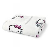 NEW Jay Franco Adult Licensed Silk Touch Throw, 60' x 70' - Hello Kitty