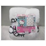 NEW Jay Franco Adult Licensed Silk Touch Throw, 60' x 70' - Hello Kitty