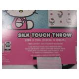 NEW Jay Franco Adult Licensed Silk Touch Throw, 60' x 70' - Hello Kitty