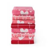 NEW Member's Mark 8-Piece Kitchen Towel Set, Hearts