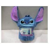 NEW Adult Licensed 43' x 81' Hooded Blanket - Disney's Stitch