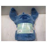 NEW Adult Licensed 43' x 81' Hooded Blanket - Disney's Stitch