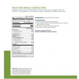 NEW 2 Pack of Augason Farms Freeze Dried Broccoli Florets and Stems 34 Servings per Pack, BB 6/2055