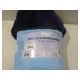 NEW Adult Licensed 43' x 81' Hooded Blanket - Bluey