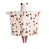 NEW Kids’ Plush Hooded Throw with Faux Fur Lining, 40' x 50' - Squishmallows