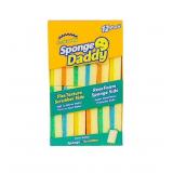 NEW Scrub Daddy Sponge Daddy Cleaning Sponges, Multi-Color, 12 ct.
