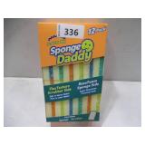 NEW Scrub Daddy Sponge Daddy Cleaning Sponges, Multi-Color, 12 ct.