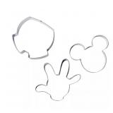 NEW Disney 100th Anniversary Kids' 8-Piece Baking Set - Mickey and Minnie