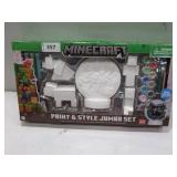 NEW Minecraft Paint and Style Jumbo Set