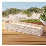 NEW Member’s Mark Cement Citronella Candle - Gray