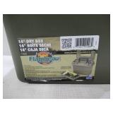 NEW Flambeau 14' Sportman's Dry Box - Olive Green
