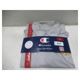 NEW Champion Men's NCAA Short Sleeve Gray Polo - Iowa Hawkeyes - XL