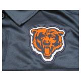 NEW NFL Men's LC Circle Short Sleeve TC Pipe Lockup Polo - Chicago Bears - SMALL