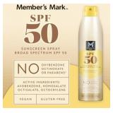 NEW Member's Mark Sunscreen Spray, SPF 50, 9.1 oz., 3 pk.