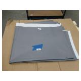 NEW Vinyl Tarp - 10' x 16'  Gray / White Vinyl tarp - 9 oz. Lightweight Duty