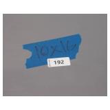NEW Vinyl Tarp - 10' x 16'  Gray / White Vinyl tarp - 9 oz. Lightweight Duty
