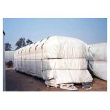 NEW Vinyl Tarp - 10' x 16'  Gray / White Vinyl tarp - 9 oz. Lightweight Duty