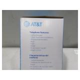 NEW AT&T 210 Basic Trimline Corded Phone, No AC Power, Wall-Mountable, Black