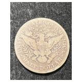 1898 US BARBER HALF DOLLAR