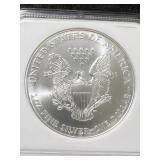 1997 AMERICAN SILVER EAGLE NGC MS69