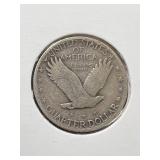 1927 US STANDING LIBERTY QUARTER