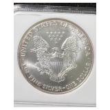1999 AMERICAN SILVER EAGLE NGC MS69