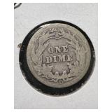 1908-D US BARBER DIME