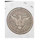 1908-O US BARBER HALF DOLLAR