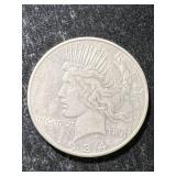 1934 US PEACE SILVER DOLLAR