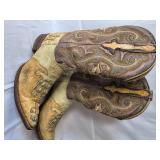 RARE-El General Cowboy boots-Crocodile skin-Size 7.5