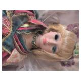 Collectible Memories Porcelain Doll with COA