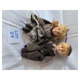 Wyndham Lane 'Heidi & Eric' Porcelain Dolls