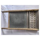 VINTAGE National Washboard - NATIONAL Chicago, Saginaw, Memphis