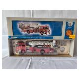 NEW IN BOX- Die Cast Replica Firetruck