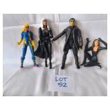 VINTAGE- 4 X-Men figures - Lot of 4