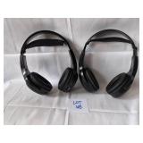 Black Wireless Headphones - Lot of 2