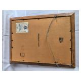 VINTAGE - Old Style 'Eastern Wild Turkey' Beer Mirror