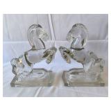 Vintage L.E. Smith Horse Bookends