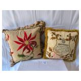 Vintage 1940s 1950s Pillows