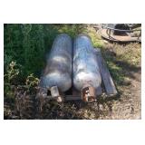 2 - 100 lb Propane Cylinders
