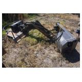 LandHoner Univeral Mount Bobcat Skid Loader Articulating 36' Brush Mower