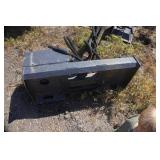 LandHoner Univeral Mount Bobcat Skid Loader Articulating 36' Brush Mower