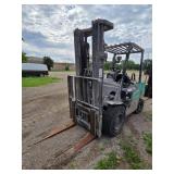 2017 Mitsubishi FG33N LP Forklift