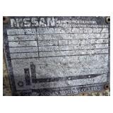 1999 Nissan C3500  LP Forklift