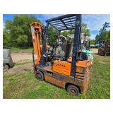 1993 Toyota 42-5FGCU15 LP Forklift - For Parts or Repair