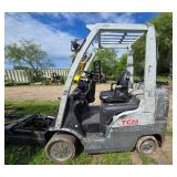 2014 Unicarrier CF50  LP Forklift - For Parts or Repair