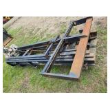 3 Stage Forklift Mast w/ Carriage - Not Tested